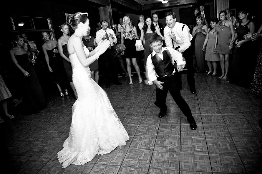 Teak dance floor at wedding and portable flooring for dancing